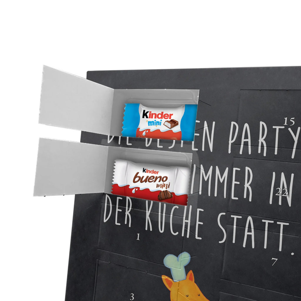  Fox A cook Personalisierter Schoko Foto Adventskalender, Fuchs, Witzig, Spruch Lustig, Füchse, Party Spruch, Küche Deko, Küche Spruch, Bäcker, Koch Geschenk, Köche