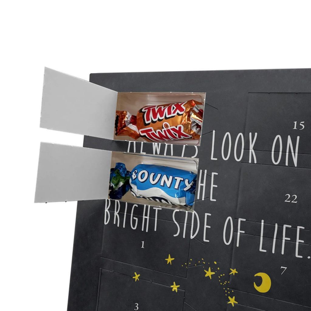 Personalisierter Schoko Foto Adventskalender Fuchs Sterne Personalisierter Schoko Foto Adventskalender, Fuchs, Spruch Positiv, Always Look On The Bright Side Of Life, Füchse, Spruch schön, Romantik, Tröstende Worte