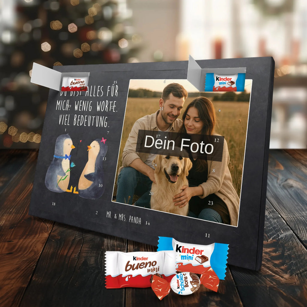  Pingwin para Personalisierter Schoko Foto Adventskalender, Pinguin, Hochzeit, Liebesbeweis, Hochzeitsgeschenk, Liebesgeschenk, Liebespaar, Hochzeitstag, Große Liebe, Traumpaar, Liebe, Jahrestag, Pinguine, Verlobung