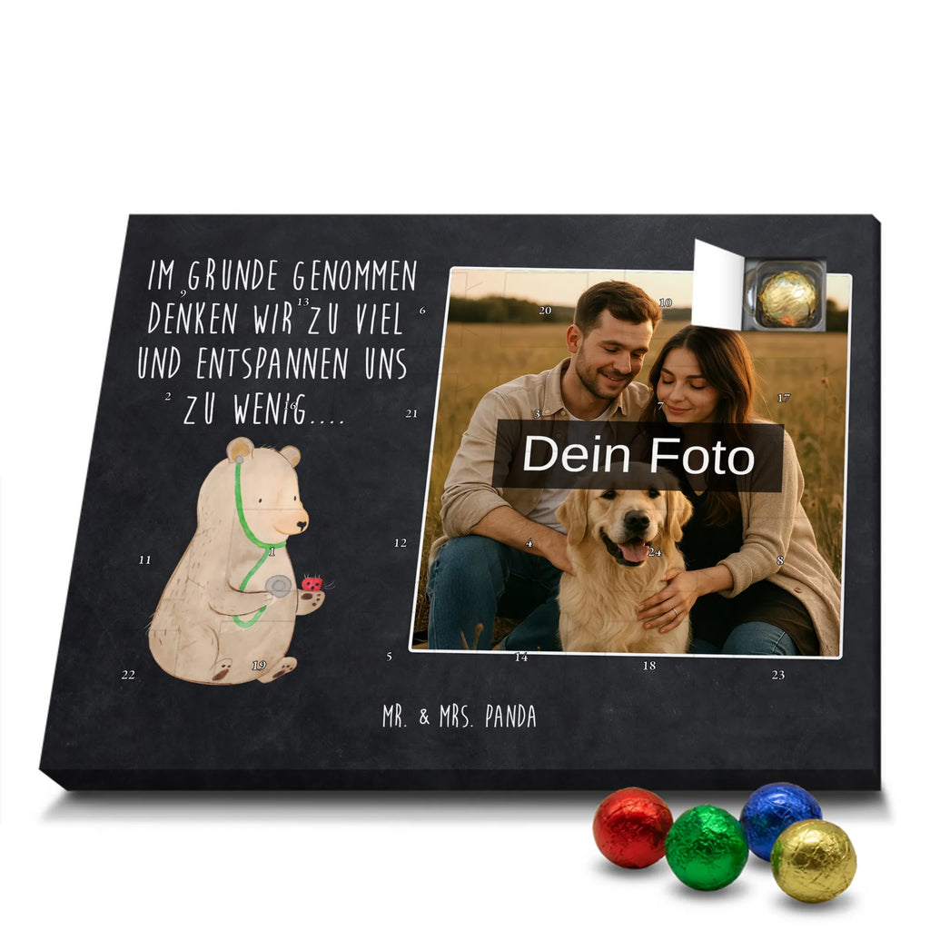 Personalisierter Schoko Foto Adventskalender Bär Arzt Personalisierter Schoko Foto Adventskalender, Teddybär, Teddy, Bär, Arzt, Doktor, Ärztin, Professor, Doktorin, Professorin
