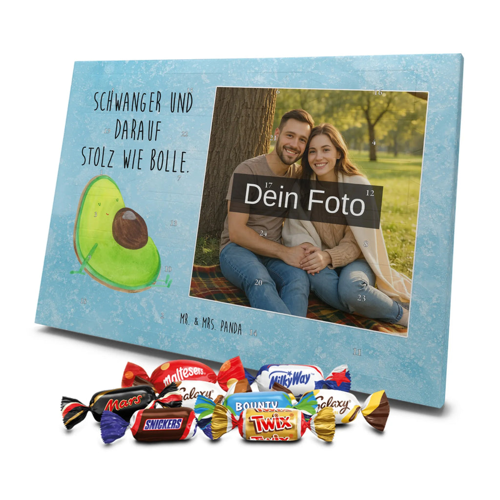 Personalisierter Schoko Foto Adventskalender Avocado Schwangerschaft Personalisierter Schoko Foto Adventskalender, Gesund, Veggie, Avocado, Vegan, Schwanger, Schwangerschaft, Babyshower, Babyparty