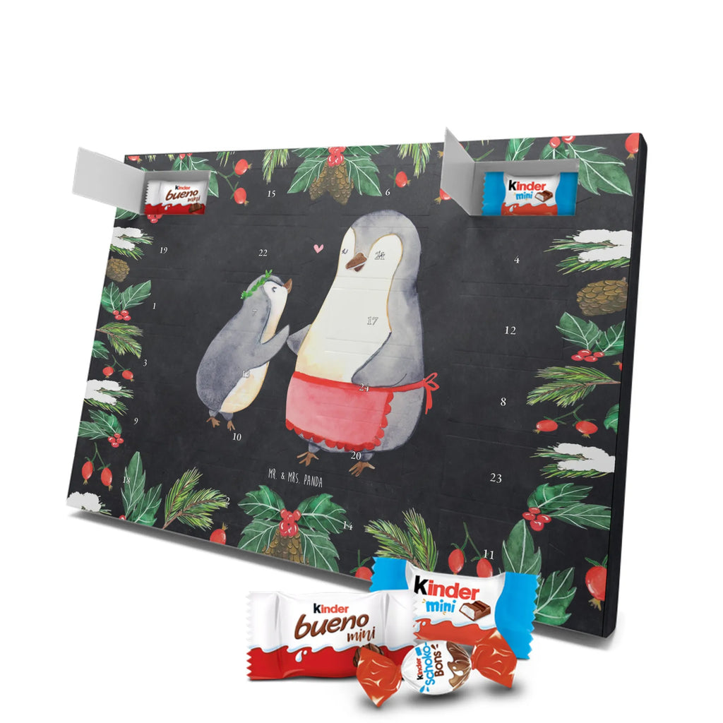 Chocolate advent calendar Penguin with child Father's Day, Mother's Day, Mummy, Birthday, Mother, Gift