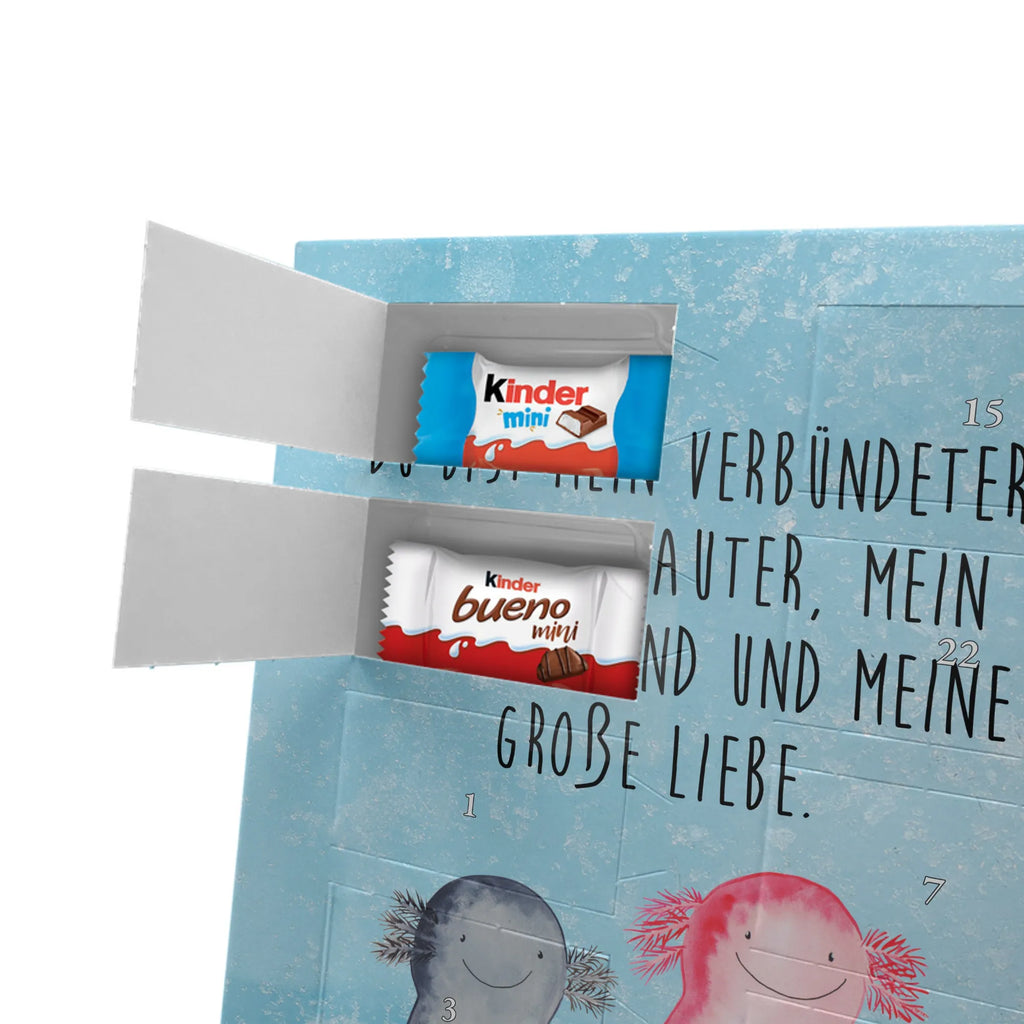  axolotl Girlfriend Personalisierter Schoko Foto Adventskalender, Axolotl, Molch, Schwanzlurch, Lurche, Jahrestag, Valentinstag, Lurch, Axolot, Ehemann, Freund, Liebe, Verlobter, Große Liebe, Liebesbeweis