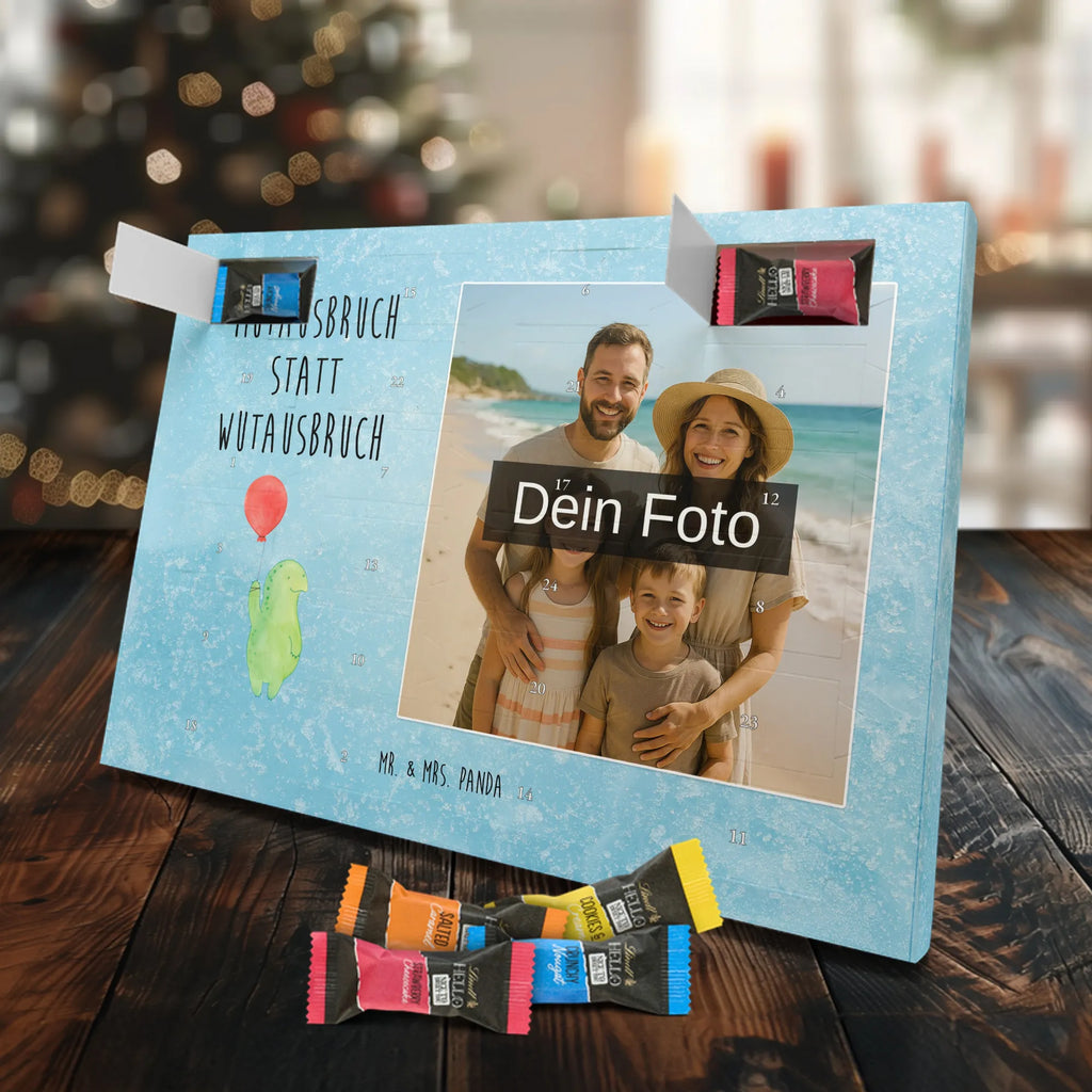  tortoise balloon Personalisierter Schoko Foto Adventskalender, Schildkröte, Motivation, Mutausbruch, Schildkröten, Motivationsspruch