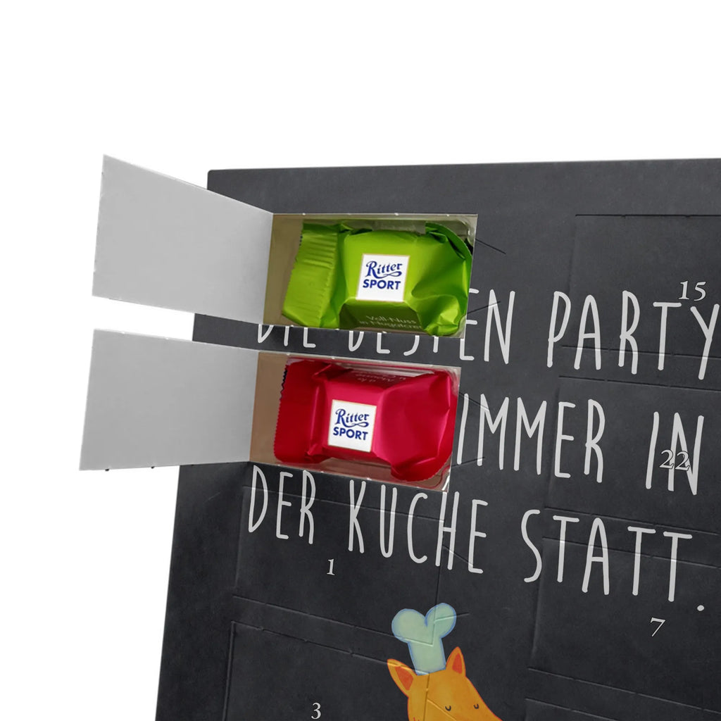  Fox A cook Personalisierter Schoko Foto Adventskalender, Fuchs, Witzig, Spruch Lustig, Füchse, Party Spruch, Küche Deko, Küche Spruch, Bäcker, Koch Geschenk, Köche