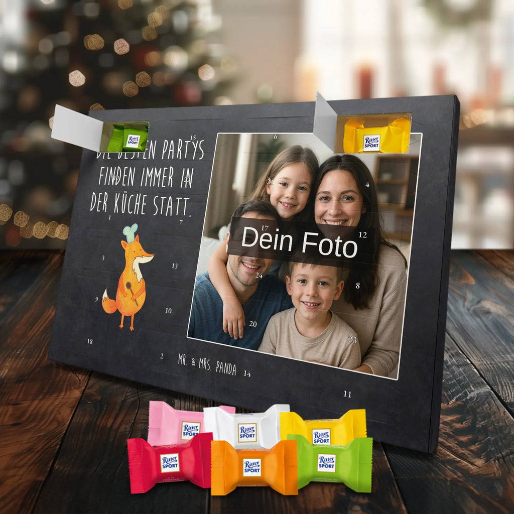  Fox A cook Personalisierter Schoko Foto Adventskalender, Fuchs, Witzig, Spruch Lustig, Füchse, Party Spruch, Küche Deko, Küche Spruch, Bäcker, Koch Geschenk, Köche