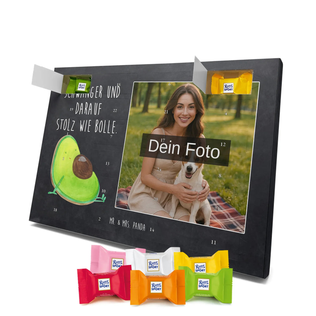 Personalisierter Schoko Foto Adventskalender Avocado Schwangerschaft Personalisierter Schoko Foto Adventskalender, Gesund, Veggie, Avocado, Vegan, Schwanger, Schwangerschaft, Babyshower, Babyparty