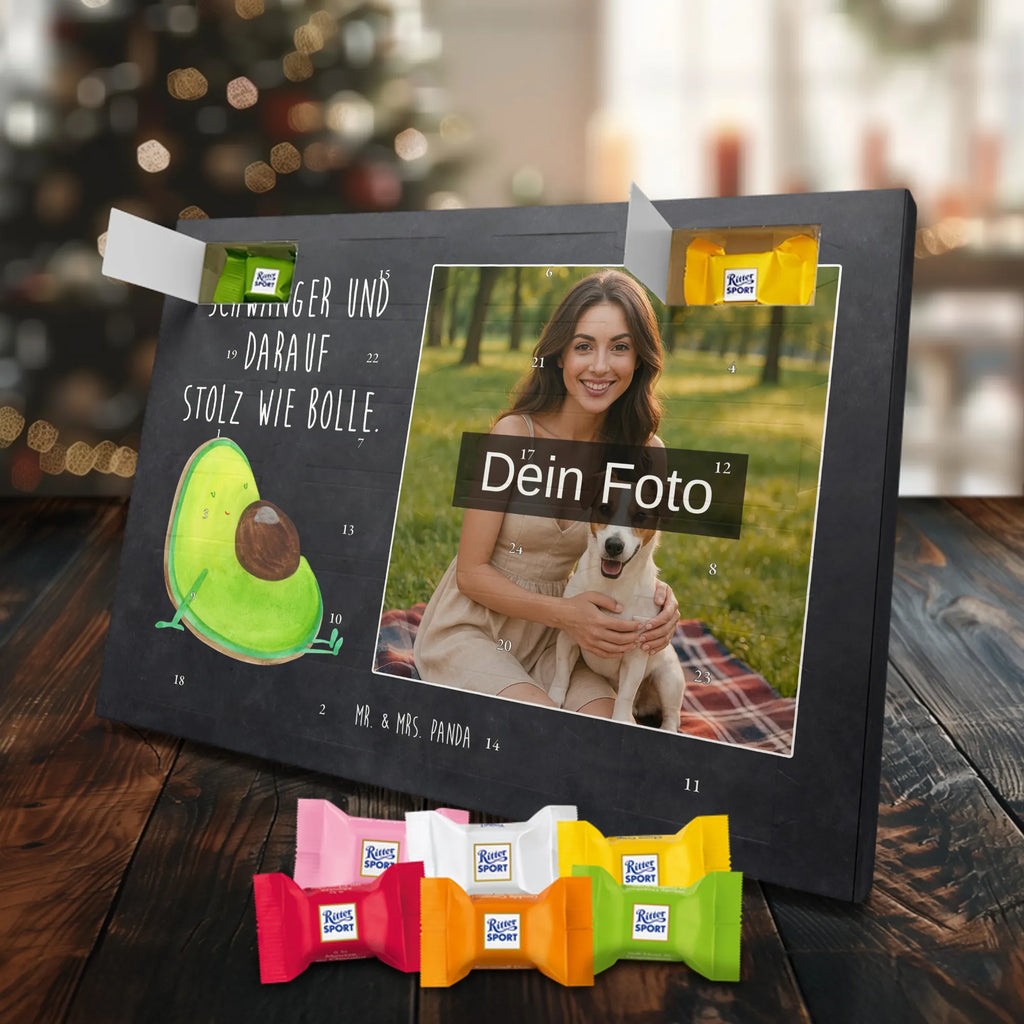 Personalisierter Schoko Foto Adventskalender Avocado Schwangerschaft Personalisierter Schoko Foto Adventskalender, Gesund, Veggie, Avocado, Vegan, Schwanger, Schwangerschaft, Babyshower, Babyparty