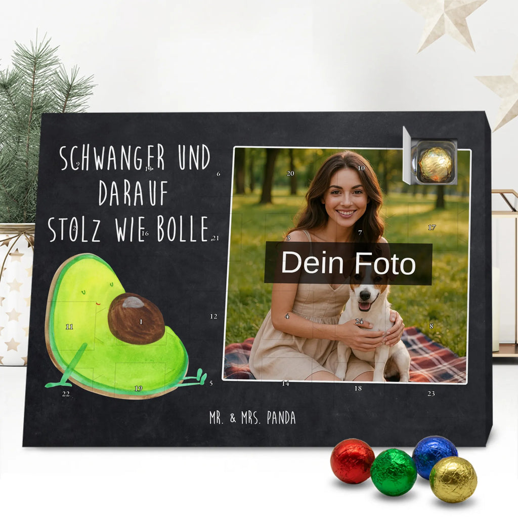 Personalisierter Schoko Foto Adventskalender Avocado Schwangerschaft Personalisierter Schoko Foto Adventskalender, Gesund, Veggie, Avocado, Vegan, Schwanger, Schwangerschaft, Babyshower, Babyparty