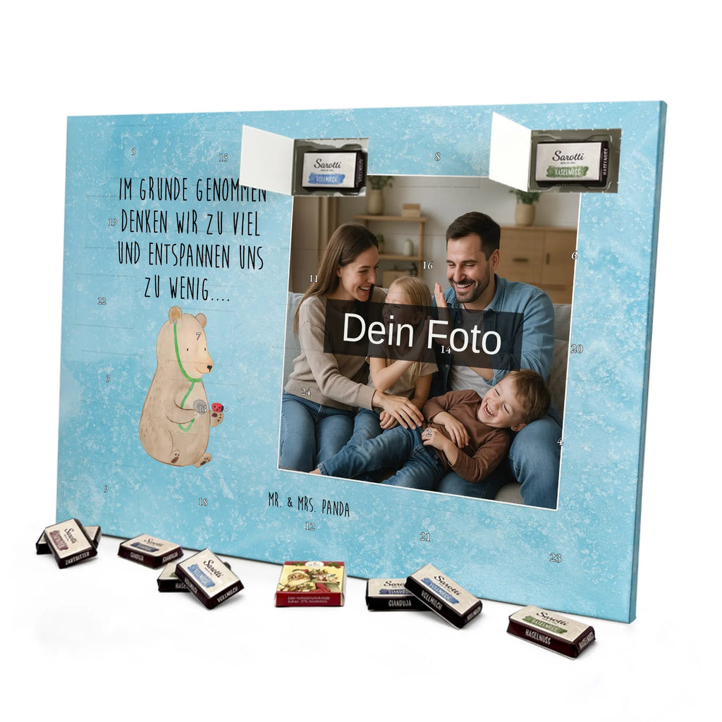 Personalisierter Schoko Foto Adventskalender Bär Arzt Personalisierter Schoko Foto Adventskalender, Teddybär, Teddy, Bär, Arzt, Doktor, Ärztin, Professor, Doktorin, Professorin