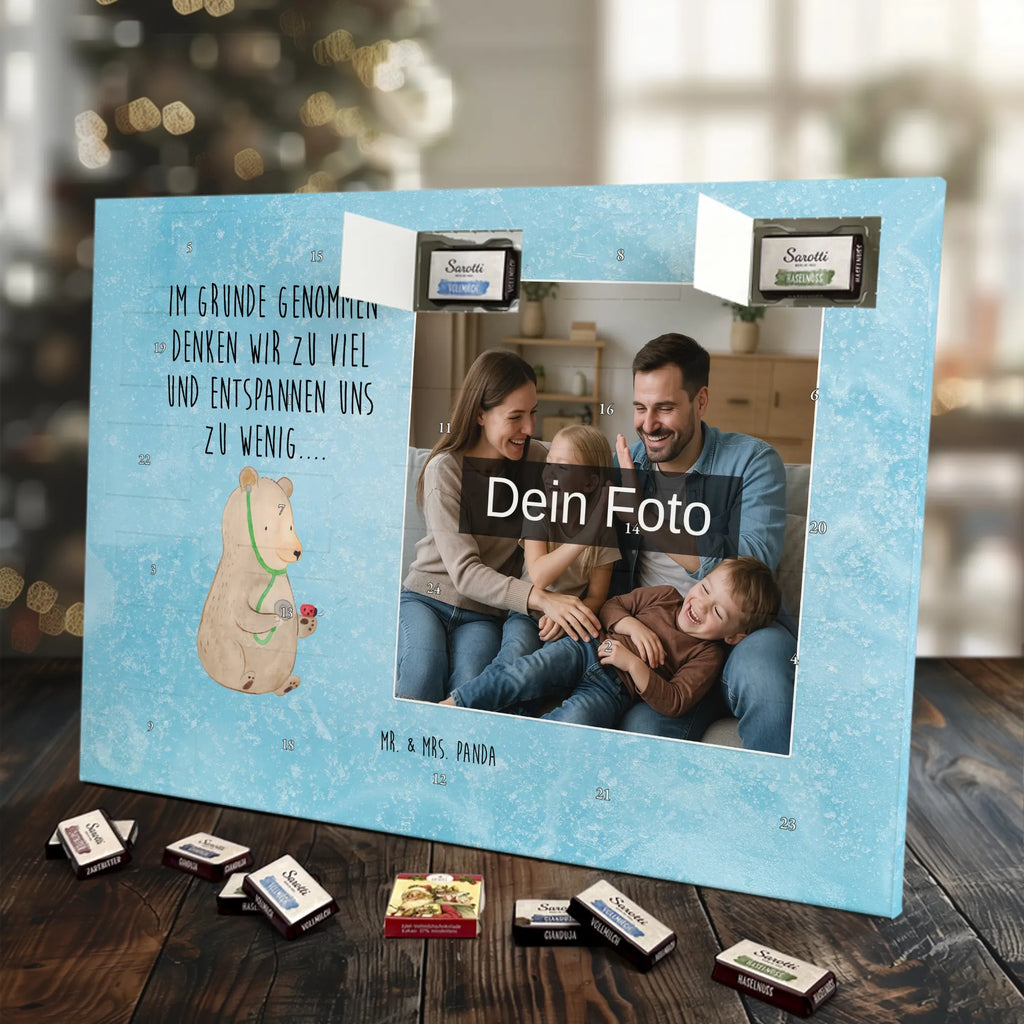 Personalisierter Schoko Foto Adventskalender Bär Arzt Personalisierter Schoko Foto Adventskalender, Teddybär, Teddy, Bär, Arzt, Doktor, Ärztin, Professor, Doktorin, Professorin