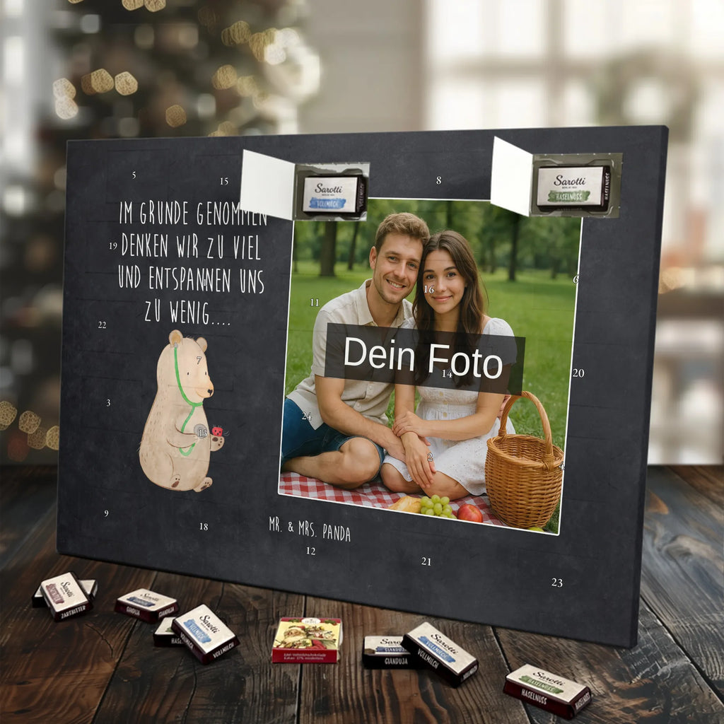 Personalisierter Schoko Foto Adventskalender Bär Arzt Personalisierter Schoko Foto Adventskalender, Teddybär, Teddy, Bär, Arzt, Doktor, Ärztin, Professor, Doktorin, Professorin