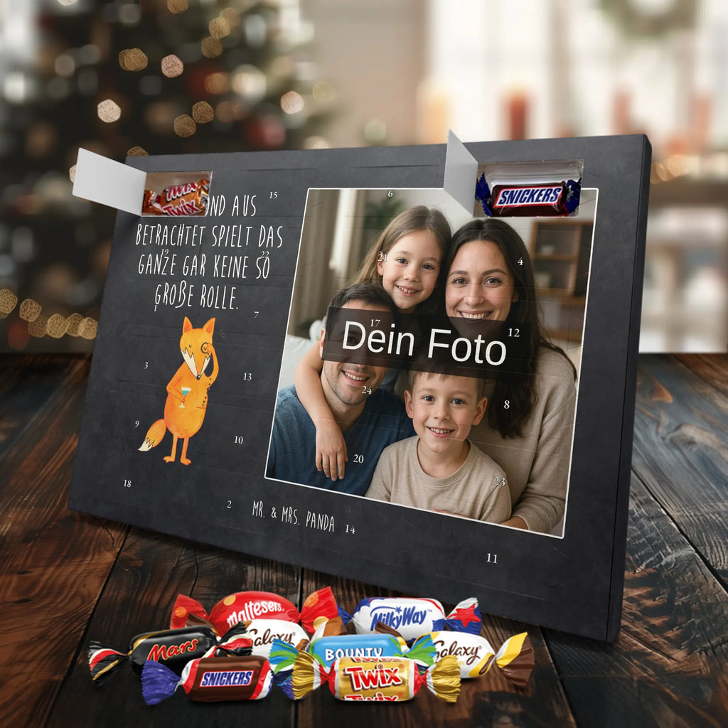 Personalisierter Schoko Foto Adventskalender Fuchs Lord Personalisierter Schoko Foto Adventskalender, Fuchs, Spruch Lustig, Problemlösung, Tröstende Worte, Motivation Spruch, Füchse, Liebeskummer Geschenk