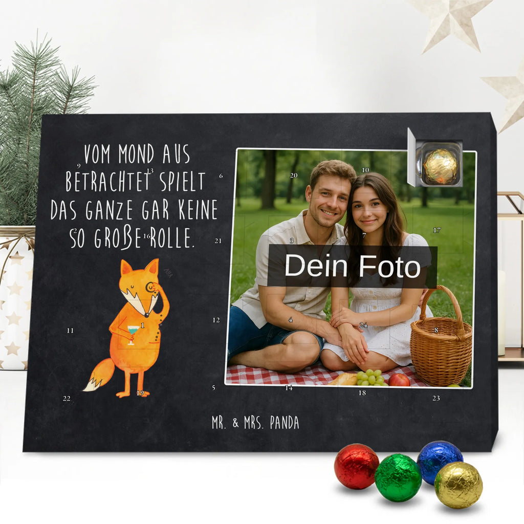 Personalisierter Schoko Foto Adventskalender Fuchs Lord Personalisierter Schoko Foto Adventskalender, Fuchs, Spruch Lustig, Problemlösung, Tröstende Worte, Motivation Spruch, Füchse, Liebeskummer Geschenk