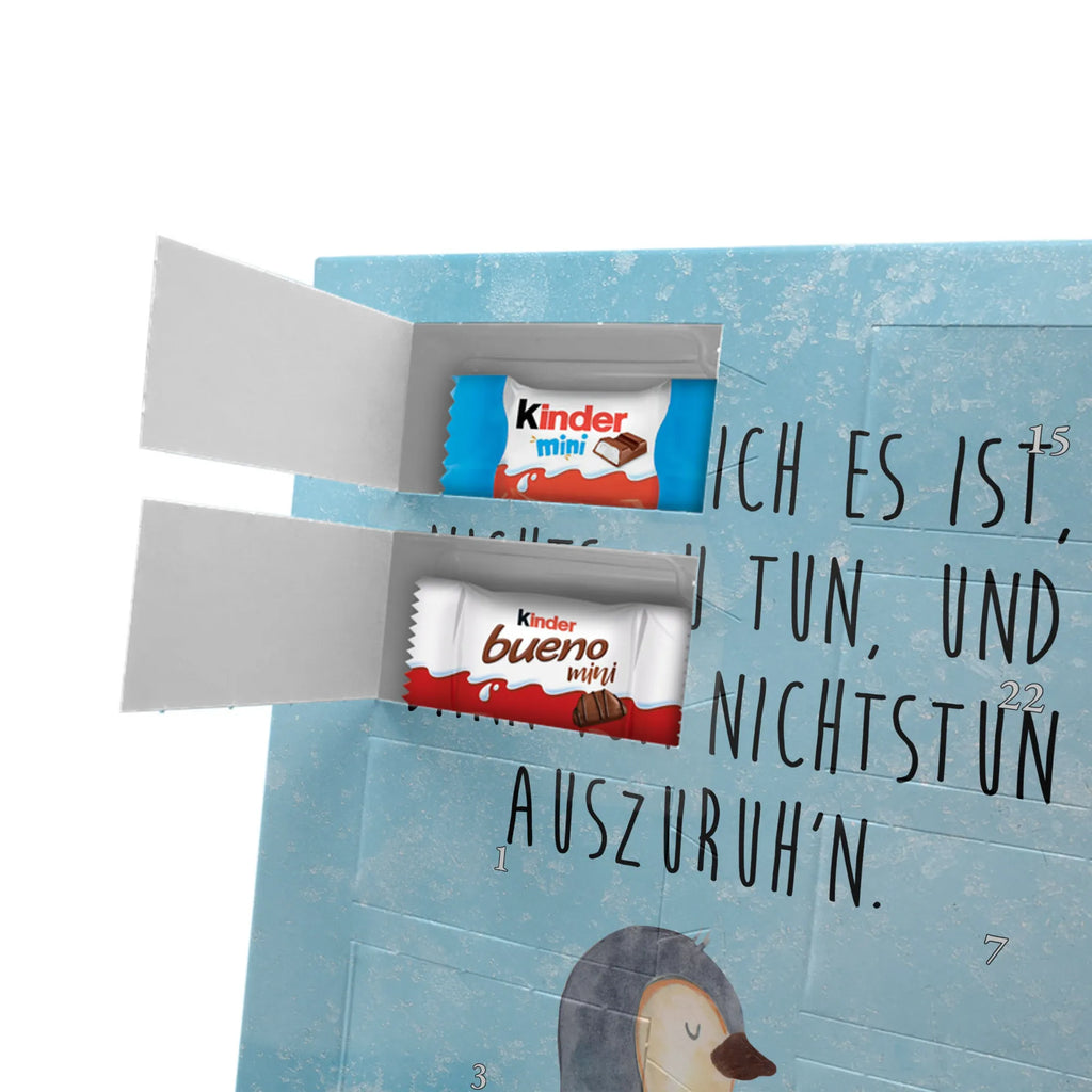 Personalisierter Schoko Foto Adventskalender Pinguin Buch Personalisierter Schoko Foto Adventskalender, Pinguin, Pinguine, Ferien, Freizeit, Urlaub, Buch, Nichtstun, Faulenzen, Lesen, Bücherwurm