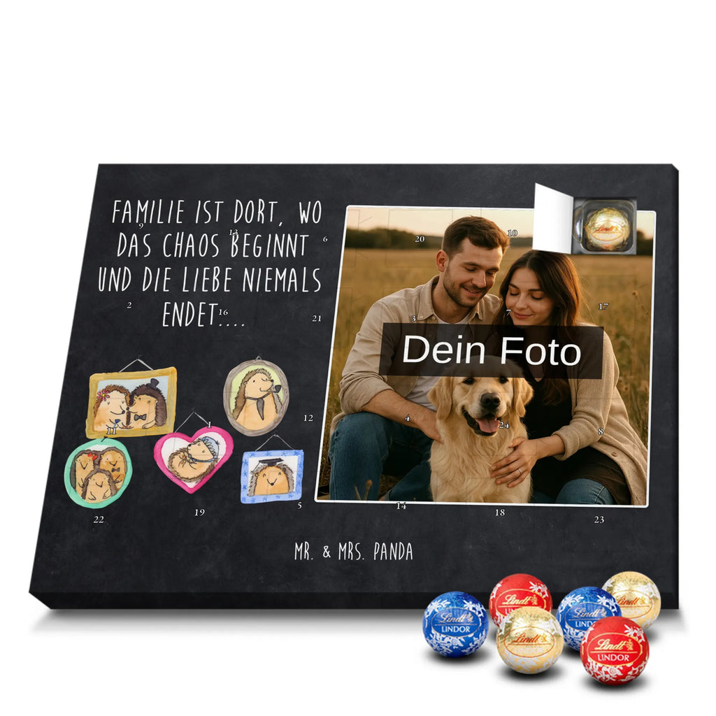 Personalisierter Schoko Foto Adventskalender Igel Familie Personalisierter Schoko Foto Adventskalender, Opa, Bruder, Familie, Muttertag, Schwester, Papa, Mama, Vatertag, Oma, Glück, Bilder, Igel, Liebe, Zusammenhalt