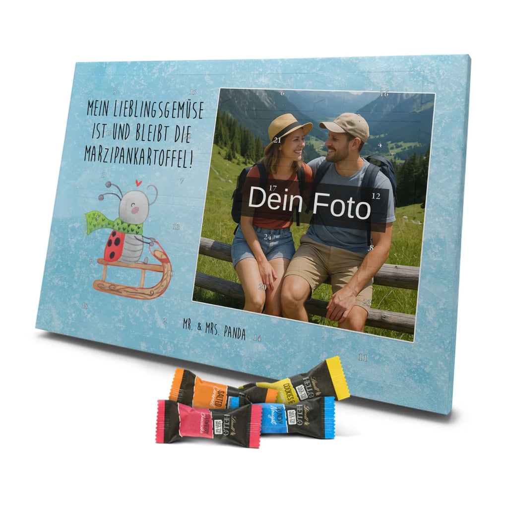 Personalisierter Schoko Foto Adventskalender Smörle Rodeln Personalisierter Schoko Foto Adventskalender, Winter, Wintermotiv, Advent, Nikolaus, Weihnachten, Weihnachtsdeko, Heiligabend, Marzipan, Smörle, Schlittenfahren