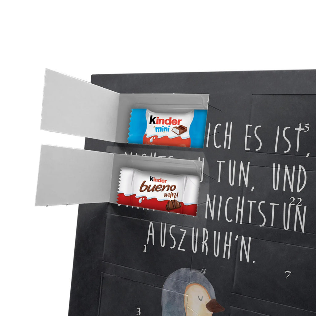 Personalisierter Schoko Foto Adventskalender Pinguin Buch Personalisierter Schoko Foto Adventskalender, Pinguin, Pinguine, Ferien, Freizeit, Urlaub, Buch, Nichtstun, Faulenzen, Lesen, Bücherwurm