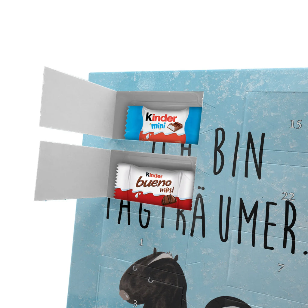 Personalisierter Schoko Foto Adventskalender Stinktier Blume Personalisierter Schoko Foto Adventskalender, Stinktier, Skunk, Träume, Tagträumer, Dreams, Stinker, Wildtier, Raubtier, Verträumt, Stinki