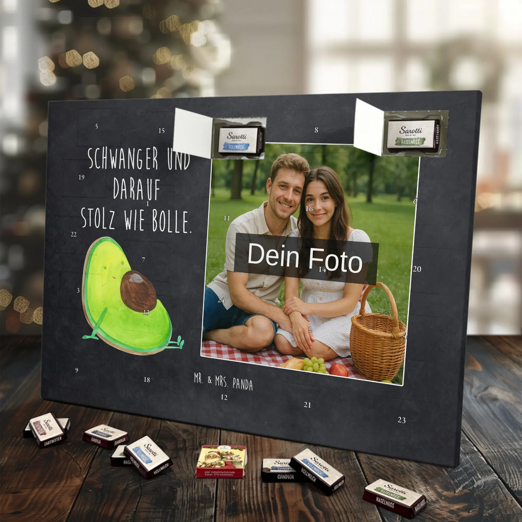 Personalisierter Schoko Foto Adventskalender Avocado Schwangerschaft Personalisierter Schoko Foto Adventskalender, Gesund, Veggie, Avocado, Vegan, Schwanger, Schwangerschaft, Babyshower, Babyparty