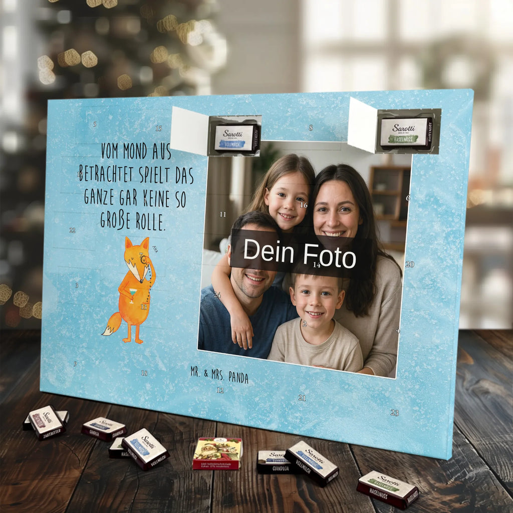 Personalisierter Schoko Foto Adventskalender Fuchs Lord Personalisierter Schoko Foto Adventskalender, Fuchs, Spruch Lustig, Problemlösung, Tröstende Worte, Motivation Spruch, Füchse, Liebeskummer Geschenk