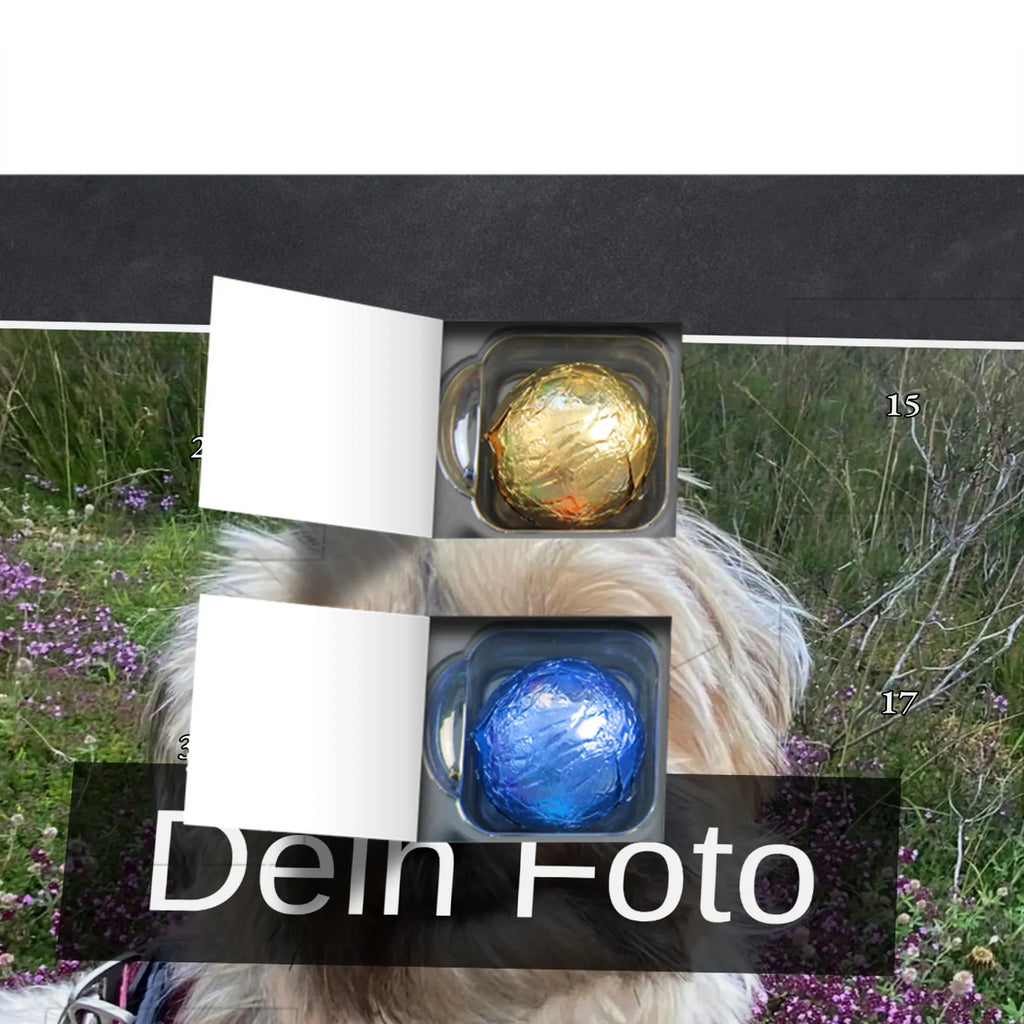  Dog lady Personalisierter Schoko Foto Adventskalender, Hundebesitzer, Hunderasse, Sprüche, Hundemotiv, Haustier, Hund, Tierliebhaber, Liebe, Hundeglück, Hundeliebe, Hunde, Frauchen