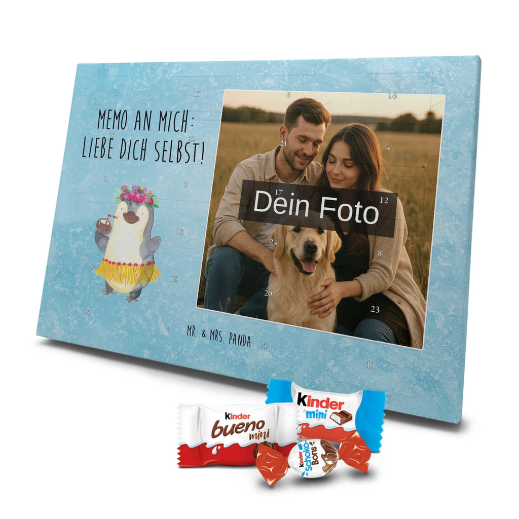 Personalisierter Schoko Foto Adventskalender Pinguin Kokosnuss Personalisierter Schoko Foto Adventskalender, Pinguin, Kokosnuss, Aloha, Hawaii, Pinguine, Urlaub