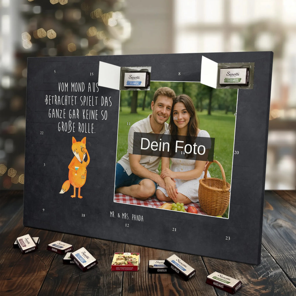 Personalisierter Schoko Foto Adventskalender Fuchs Lord Personalisierter Schoko Foto Adventskalender, Fuchs, Spruch Lustig, Problemlösung, Tröstende Worte, Motivation Spruch, Füchse, Liebeskummer Geschenk