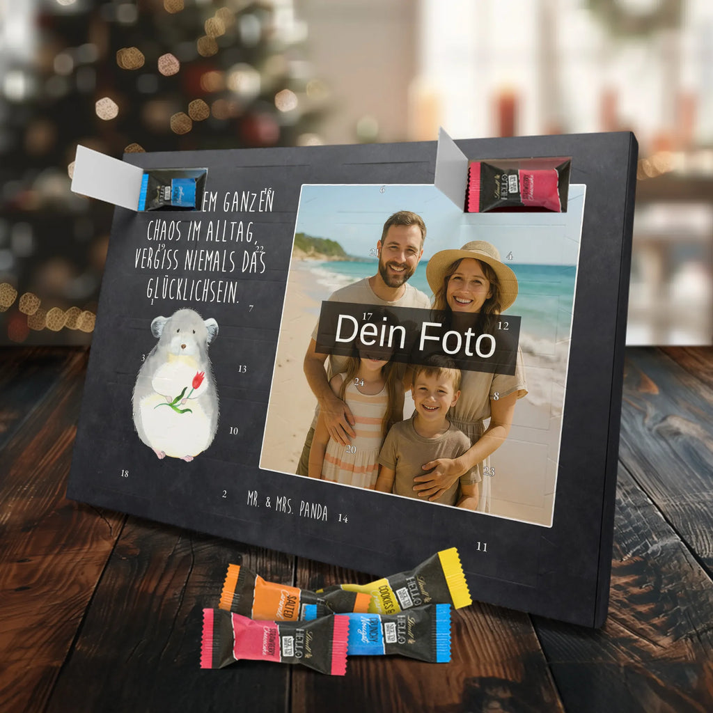  chinchilla flower Personalisierter Schoko Foto Adventskalender, Gute Laune, Lustige Sprüche, Tiere, Tiermotive, Depressionen, Büro, Chaos, Glücklichsein, Büroalltag, Chinchilla, traurig sein, Chinchillas, Kummer, Liebeskummer