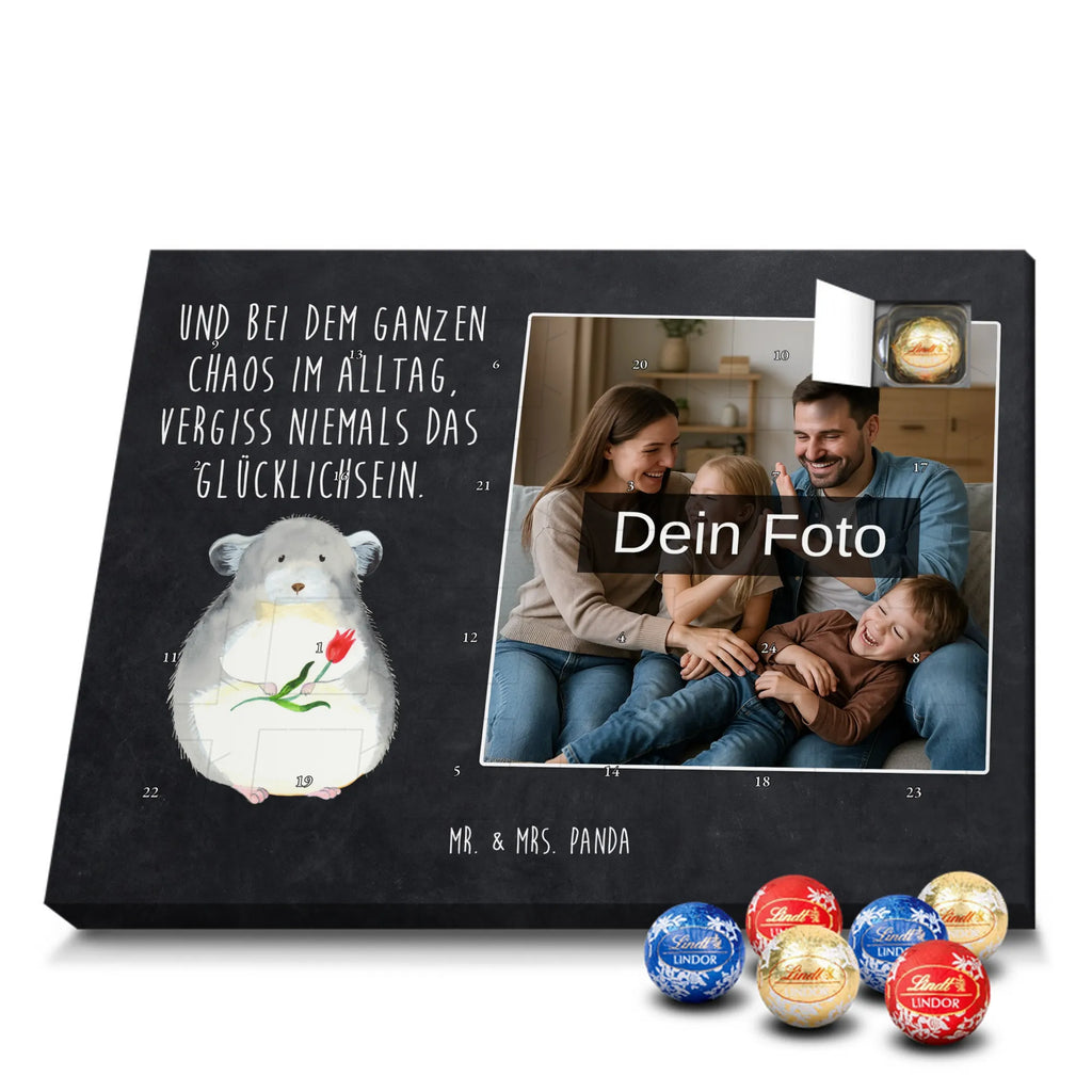  chinchilla flower Personalisierter Schoko Foto Adventskalender, Gute Laune, Lustige Sprüche, Tiere, Tiermotive, Depressionen, Büro, Chaos, Glücklichsein, Büroalltag, Chinchilla, traurig sein, Chinchillas, Kummer, Liebeskummer