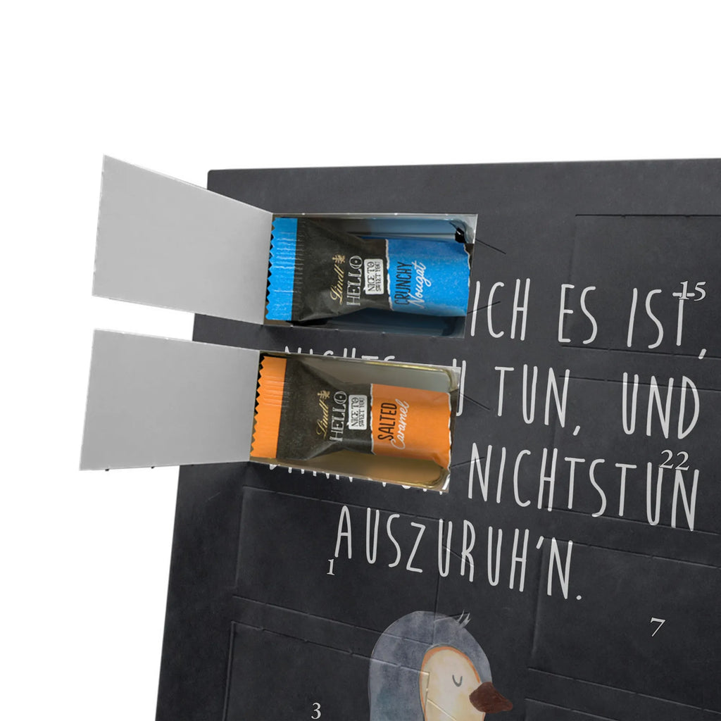 Personalisierter Schoko Foto Adventskalender Pinguin Buch Personalisierter Schoko Foto Adventskalender, Pinguin, Pinguine, Ferien, Freizeit, Urlaub, Buch, Nichtstun, Faulenzen, Lesen, Bücherwurm