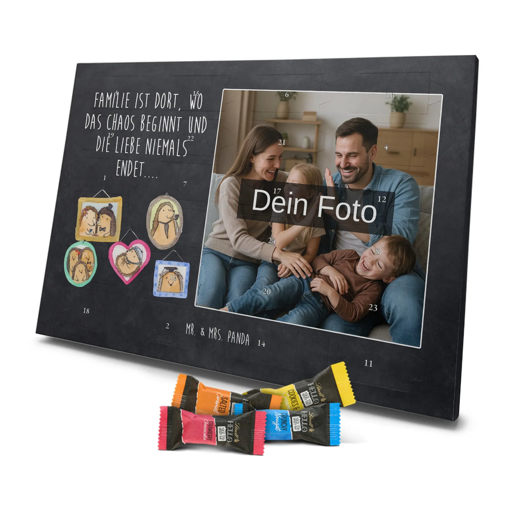 Personalisierter Schoko Foto Adventskalender Igel Familie Personalisierter Schoko Foto Adventskalender, Opa, Bruder, Familie, Muttertag, Schwester, Papa, Mama, Vatertag, Oma, Glück, Bilder, Igel, Liebe, Zusammenhalt