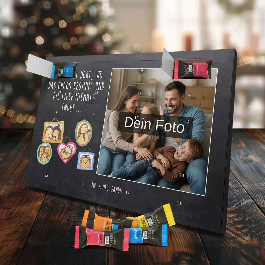 Personalisierter Schoko Foto Adventskalender Igel Familie Personalisierter Schoko Foto Adventskalender, Opa, Bruder, Familie, Muttertag, Schwester, Papa, Mama, Vatertag, Oma, Glück, Bilder, Igel, Liebe, Zusammenhalt