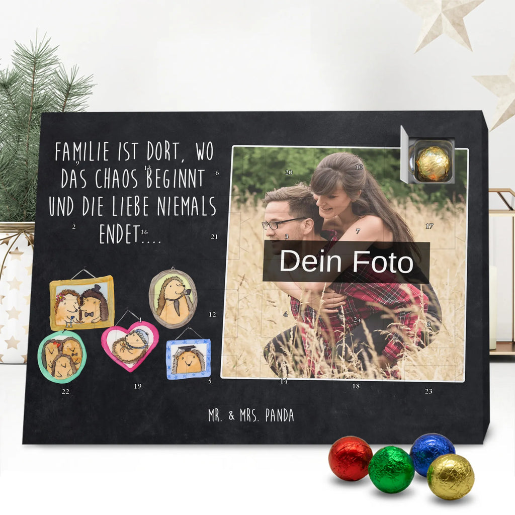 Personalisierter Schoko Foto Adventskalender Igel Familie Personalisierter Schoko Foto Adventskalender, Opa, Bruder, Familie, Muttertag, Schwester, Papa, Mama, Vatertag, Oma, Glück, Bilder, Igel, Liebe, Zusammenhalt
