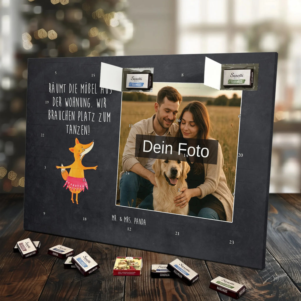 Personalisierter Schoko Foto Adventskalender Fuchs Ballerina Personalisierter Schoko Foto Adventskalender, Fuchs, Füchse, Fuchs Spruch, Einladung, Party, Ballerina, Ballett, Geburtstag, Tanzen, Füchsin, Tänzerin