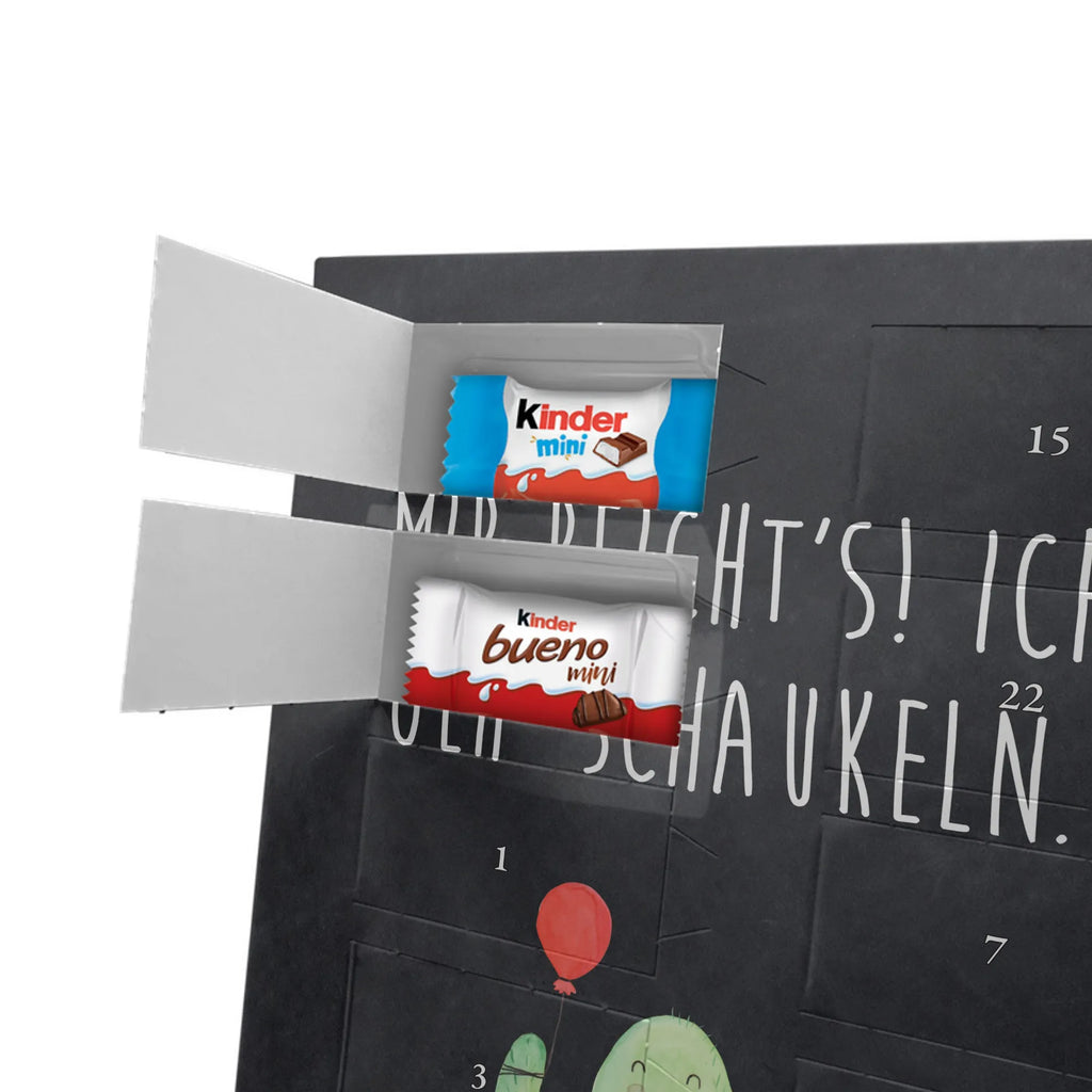  cactus balloon Personalisierter Schoko Foto Adventskalender, Kakteen, Kaktus, Stress, Neustart, Büroalltag, Büro, Freude, Luftballon, Freund, Prüfung, Freundin, Ausbildung