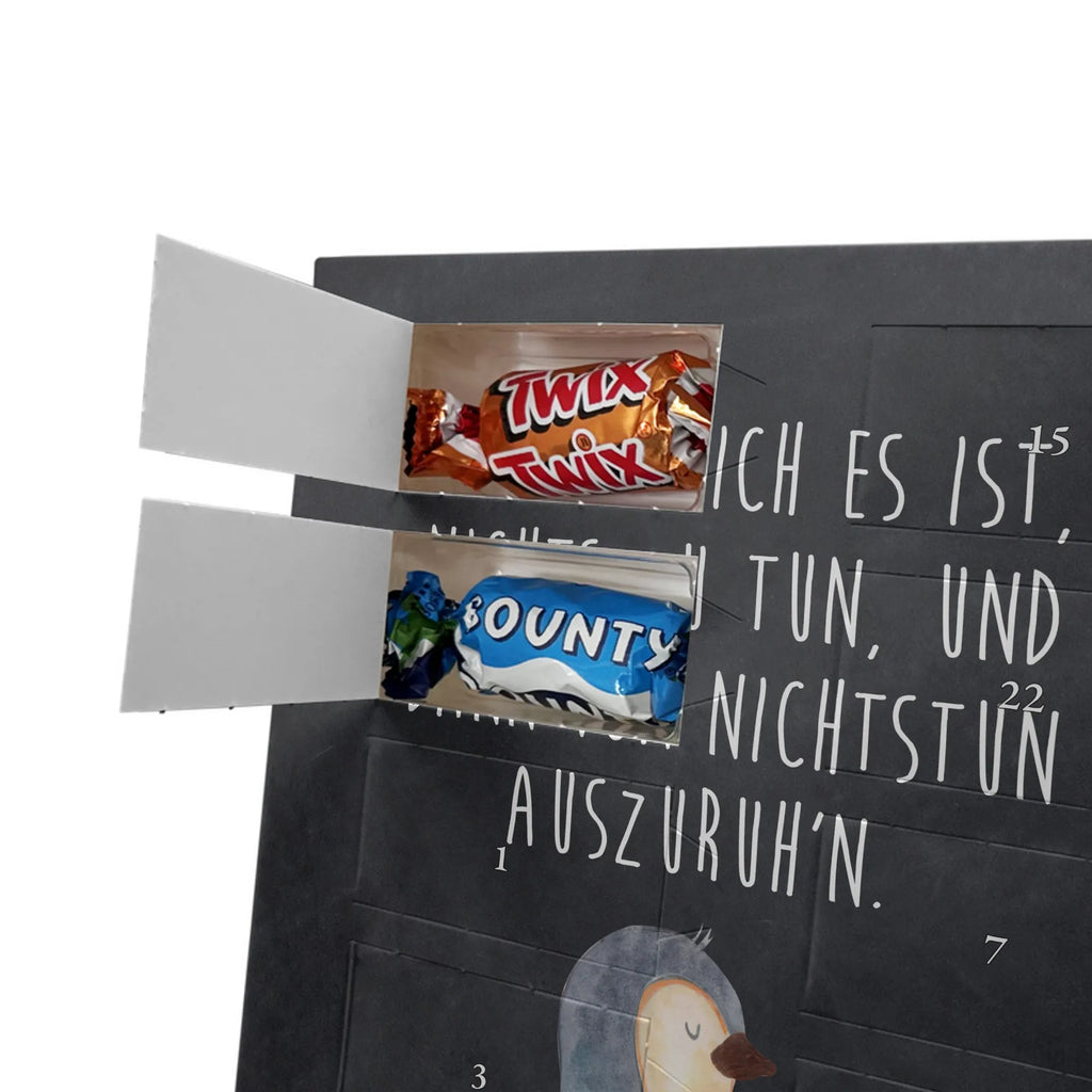 Personalisierter Schoko Foto Adventskalender Pinguin Buch Personalisierter Schoko Foto Adventskalender, Pinguin, Pinguine, Ferien, Freizeit, Urlaub, Buch, Nichtstun, Faulenzen, Lesen, Bücherwurm