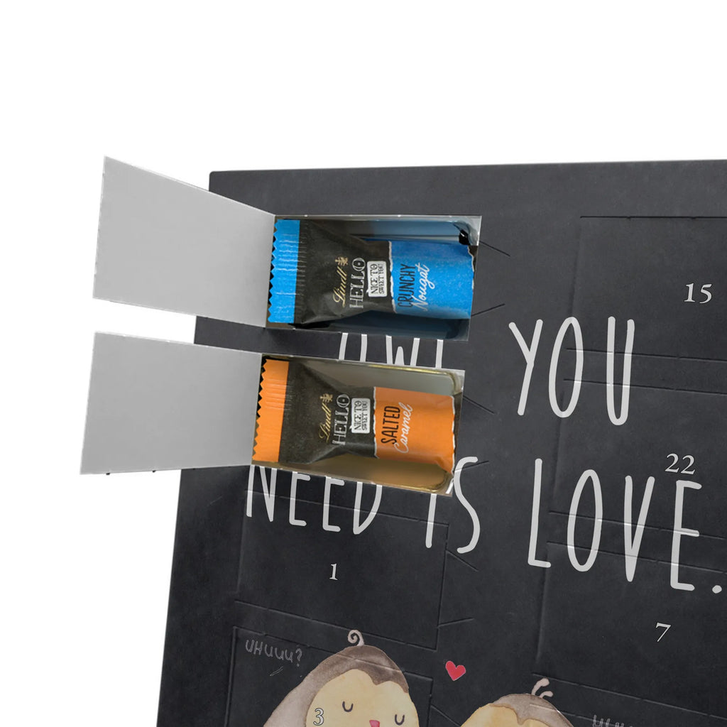  sowy miłość Personalisierter Schoko Foto Adventskalender, Eule, Freund, Freundin Geschenk, Liebe, Liebe Spruch, Eule Deko, Owl, Wortspiel Lustig, Hochzeit Spruch, All You Need Is Love