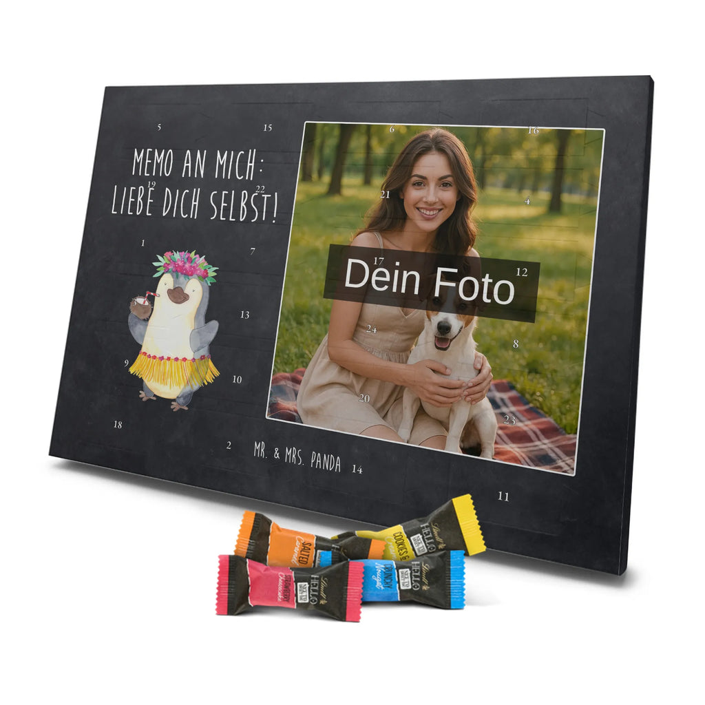 Personalisierter Schoko Foto Adventskalender Pinguin Kokosnuss Personalisierter Schoko Foto Adventskalender, Pinguin, Kokosnuss, Aloha, Hawaii, Pinguine, Urlaub