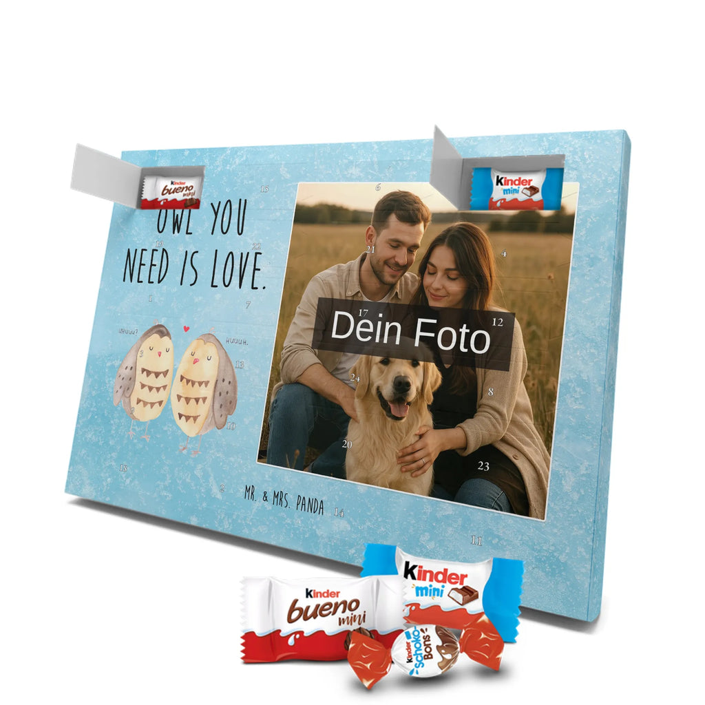  sowy miłość Personalisierter Schoko Foto Adventskalender, Eule, Freund, Freundin Geschenk, Liebe, Liebe Spruch, Eule Deko, Owl, Wortspiel Lustig, Hochzeit Spruch, All You Need Is Love