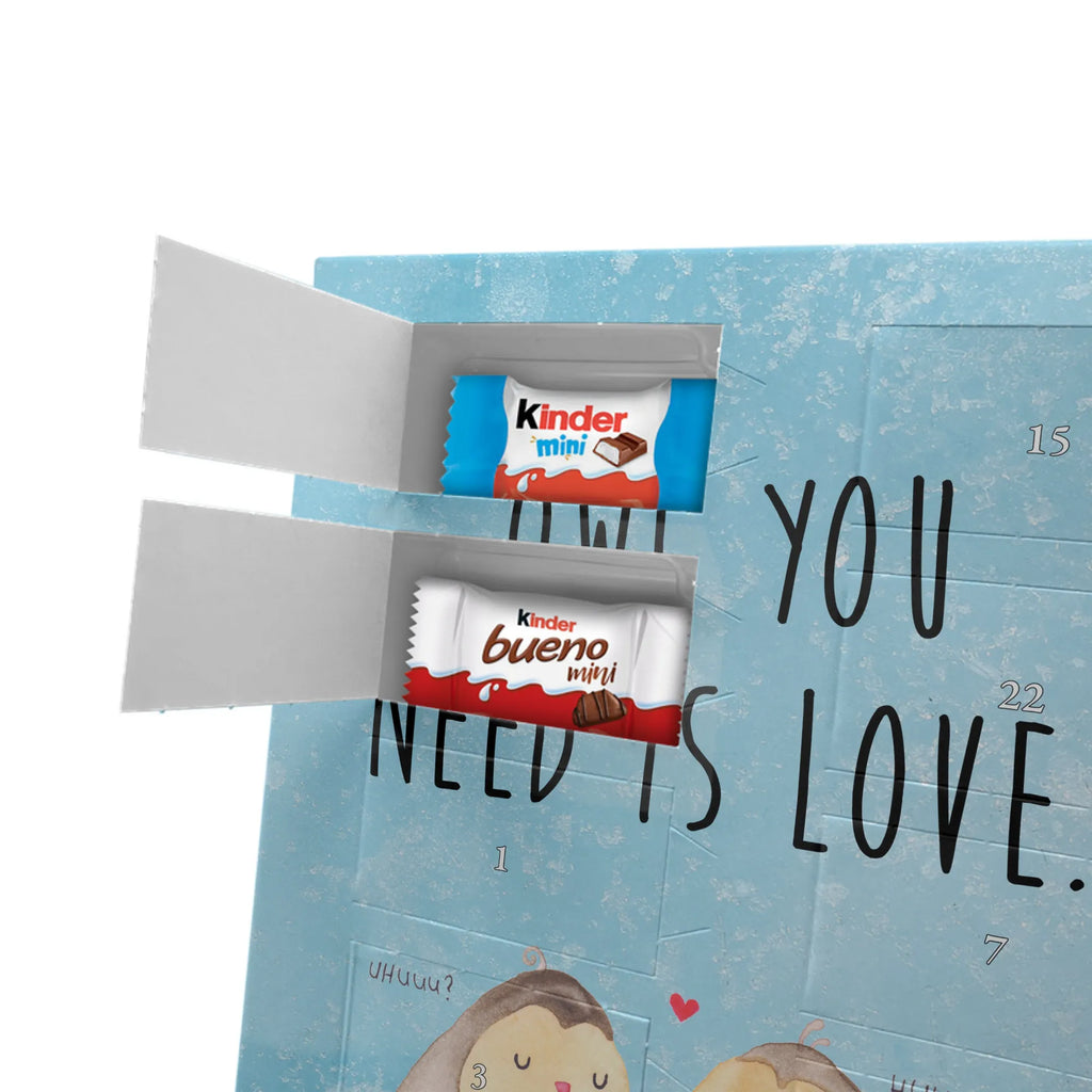  sowy miłość Personalisierter Schoko Foto Adventskalender, Eule, Freund, Freundin Geschenk, Liebe, Liebe Spruch, Eule Deko, Owl, Wortspiel Lustig, Hochzeit Spruch, All You Need Is Love