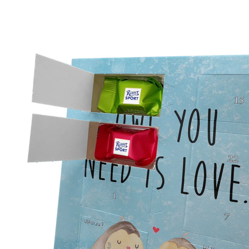  sowy miłość Personalisierter Schoko Foto Adventskalender, Eule, Freund, Freundin Geschenk, Liebe, Liebe Spruch, Eule Deko, Owl, Wortspiel Lustig, Hochzeit Spruch, All You Need Is Love