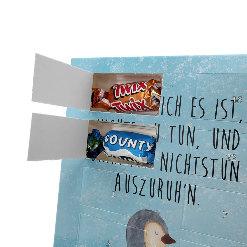 Personalisierter Schoko Foto Adventskalender Pinguin Buch Personalisierter Schoko Foto Adventskalender, Pinguin, Pinguine, Ferien, Freizeit, Urlaub, Buch, Nichtstun, Faulenzen, Lesen, Bücherwurm