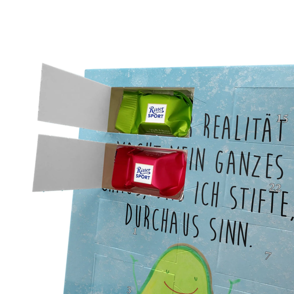  avocado Happy Personalisierter Schoko Foto Adventskalender, Gesund, Vegan, Veggie, Avocado, Chaos