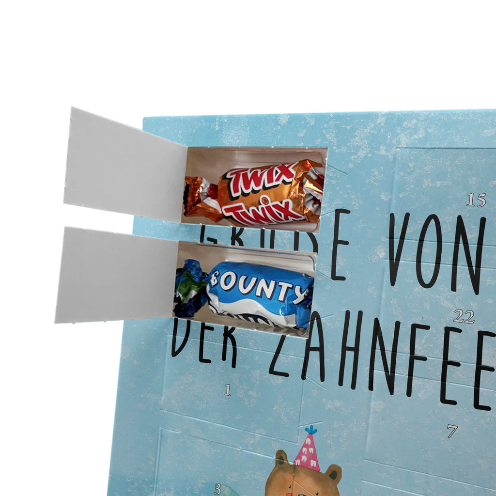 Personalisierter Schoko Foto Adventskalender Bär Zahnfee Personalisierter Schoko Foto Adventskalender, Teddybär, Teddy, Bär, Fee, Zahnfee, Milchzahn, Erster Zahn