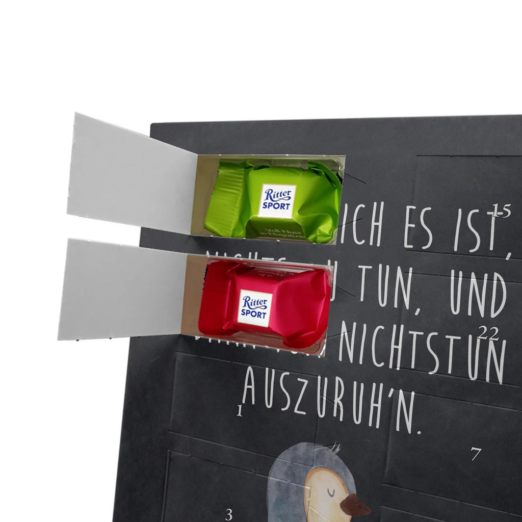 Personalisierter Schoko Foto Adventskalender Pinguin Buch Personalisierter Schoko Foto Adventskalender, Pinguin, Pinguine, Ferien, Freizeit, Urlaub, Buch, Nichtstun, Faulenzen, Lesen, Bücherwurm