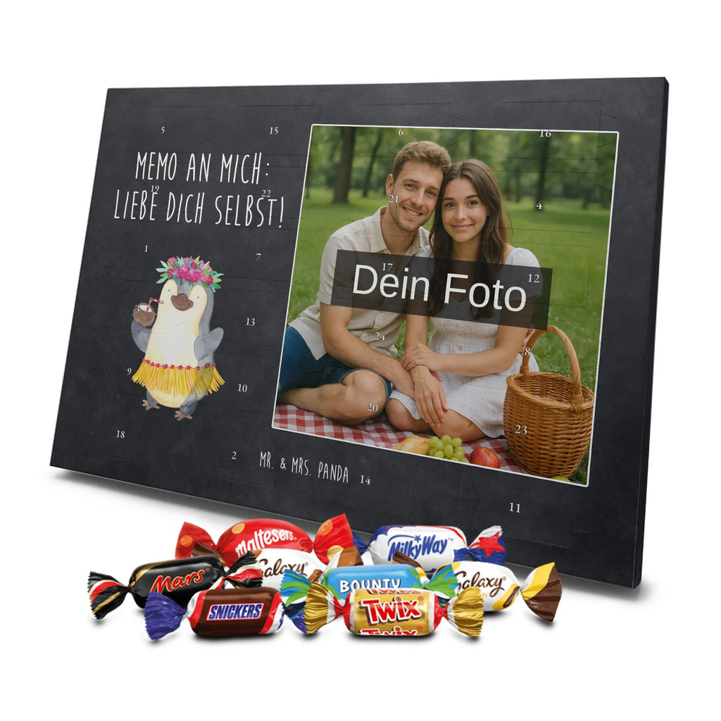Personalisierter Schoko Foto Adventskalender Pinguin Kokosnuss Personalisierter Schoko Foto Adventskalender, Pinguin, Kokosnuss, Aloha, Hawaii, Pinguine, Urlaub