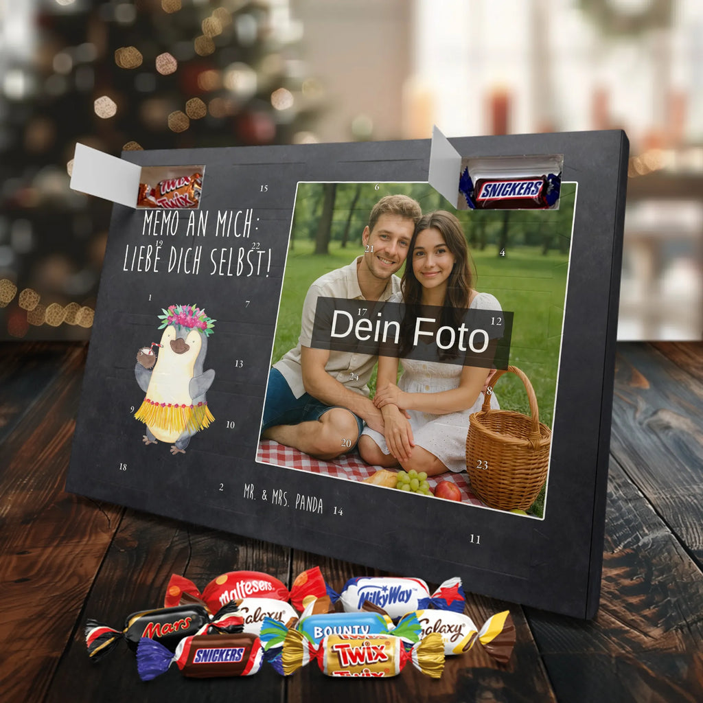Personalisierter Schoko Foto Adventskalender Pinguin Kokosnuss Personalisierter Schoko Foto Adventskalender, Pinguin, Kokosnuss, Aloha, Hawaii, Pinguine, Urlaub