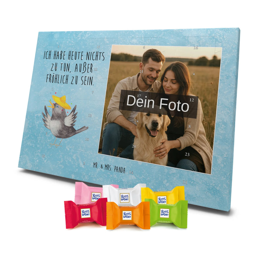 Personalisierter Schoko Foto Adventskalender Rabe Sombrero Personalisierter Schoko Foto Adventskalender, Lustige Sprüche, Tiere, Gute Laune, Tiermotive, Fröhlich sein, glücklich sein, Elster, Motivation, Glück Spruch, Spruch Positiv, Vogel, Froh, Vögel, Rabe