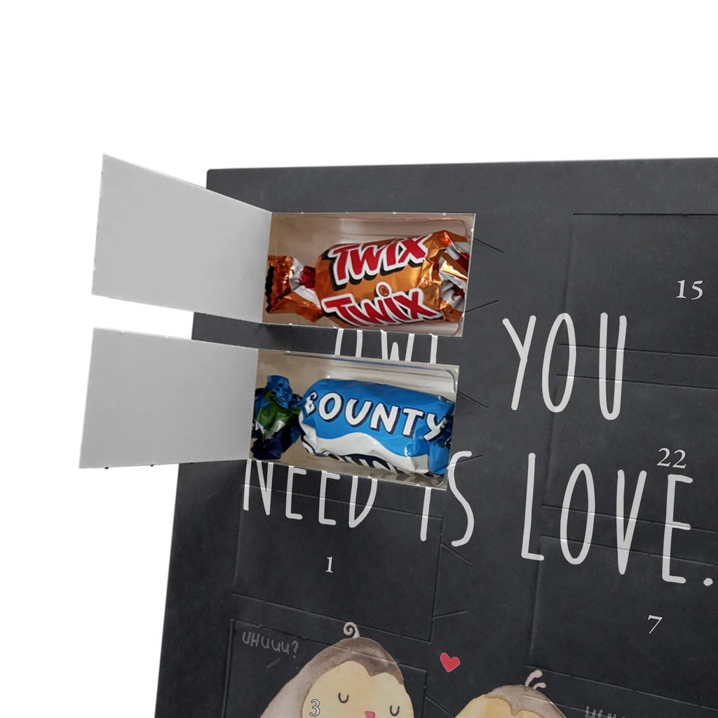  sowy miłość Personalisierter Schoko Foto Adventskalender, Eule, Freund, Freundin Geschenk, Liebe, Liebe Spruch, Eule Deko, Owl, Wortspiel Lustig, Hochzeit Spruch, All You Need Is Love